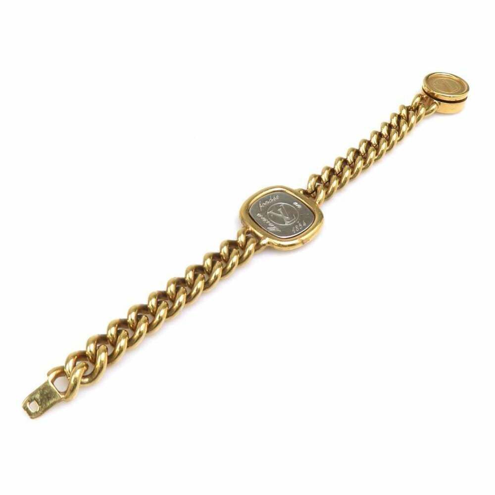 LOUIS VUITTON Gold Charm Bracelet - Picture 13 of 13